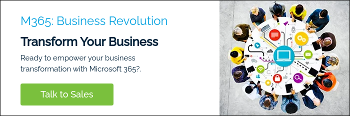 M365: Business Revolution Transform Your Business Ready to empower your business transformation with Microsoft 365?.