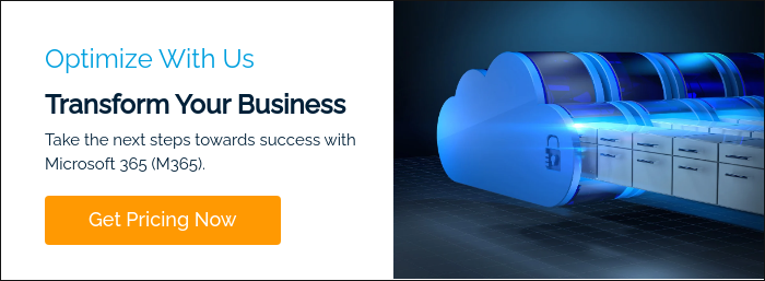 Optimize With Us Transform Your Business Seize the cloud advantage - take the next steps towards success with Microsoft 365 (M365).